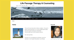 Desktop Screenshot of lifepassagetherapy.com